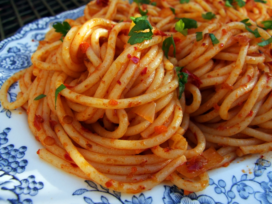 Spaghetti with 'Nduja