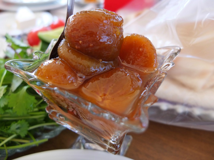 Preserved fruits in Azerbaijan